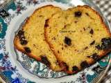 Cake au chocolat blanc et aux pépites de chocolat noir