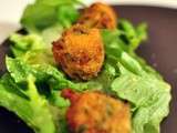 Croquettes de camembert aux herbes