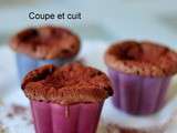 Petites mousses au chocolat cuites