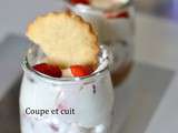 Petites verrines aux fruits rouges et au mascarpone