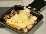 Raclette de champignons