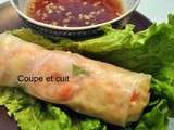 Rouleaux de printemps au chou chinois