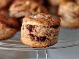 Scones au chocolat