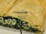 Spanakopita (tarte aux épinards grecque)