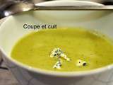 Velouté de brocolis tout doux au Bleu d'Auvergne