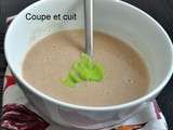 Velouté de châtaignes au céleri branche