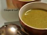 Velouté de topinambour, céleri, féta