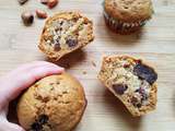 Muffins noisettes/abricots secs