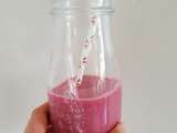 Smoothie tout rose