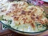 Gratin courgettes-ravioles-chèvre