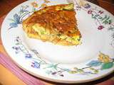 Quiche courgettes et rillettes