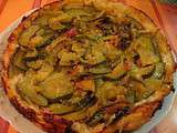 Tatin de courgettes