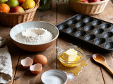Biscuit Madeleine moelleux pour entremets parfumés