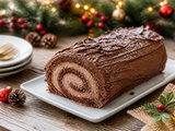 Bûche à la crème au beurre chocolat : Recette traditionnelle