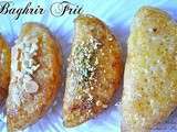 Baghrir Frit Farci aux Pistaches (ou Amandes) بغرير مقلي