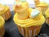 Cupcakes au Marshmallows‏ (Chamallows)