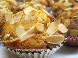 Muffins aux cranberries et chocolat blanc‏