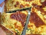 Quiche aux épinards et au Boursin‏