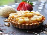 Tarte Banane et Confiture de lait