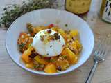 Burrata au miel et aux fruits secs : la recette