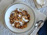 Granola à la noix de coco : la recette bien croustillante et parfumée