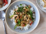 Porc thaï sauté au gingembre : le wok simple et punchy