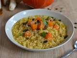 Risotto à la courge : un petit risotto automnal à savourer