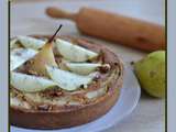 Tarte poire noisette : la recette facile et faite maison