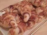 Minis croissants ail et fines herbes/jambon de dinde