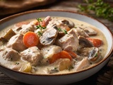 Blanquette de dinde à l’ancienne revisitée : mon secret pour une sauce veloutée inratable