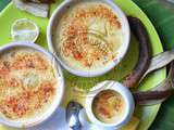 Clafoutis banane et citron vert