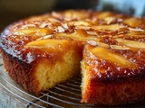 Gâteau au yaourt et pommes caramélisées : mon twist rustique