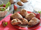 Madeleines fraises et sésame (Bataille Food 89)