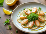 Comment réussir un carpaccio de saint jacques frais et savoureux
