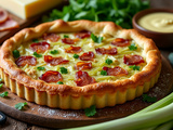 Comment réussir une tarte aux poireaux lardons savoureuse