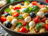 Facile et rapide pour une salade de pâtes savoureuse