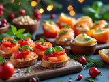 Idées d’entrées de noël simples et savoureuses pour surprendre vos invités