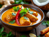 Poulet au curry et lait de coco : recette facile et savoureuse
