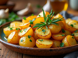 Simple et savoureuse de pomme de terre sautées pour tous les jours