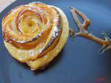 Tartes aux pommes  roses 