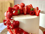 Layer cake fruits rouges