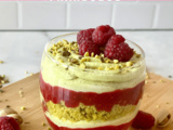 Verrine Pistache Framboise