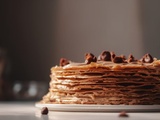 Comment réussir une recette de gâteau de crêpes à la pâte à tartiner choco-noisettes