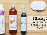 Routine démaquillage slow et naturel