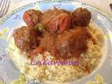 Tajine de boulettes de boeuf