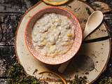 Riz au lait végétal à l’orange