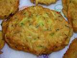 Beignet de courgette ( recette grec )