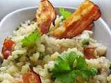 Risotto poulet & petit pois