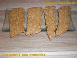 Biscuits croquants aux amandes