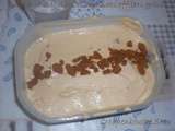 Glace aux speculoos et amandes effilees grilles